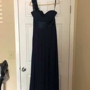 Navy blue formal dress